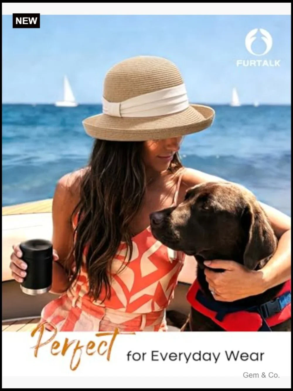 UPF 50+ Packable Bucket Hat Adjustable Vintage Style Sun Hat for Travel